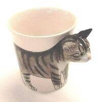 Gray Tabby Cat Mug