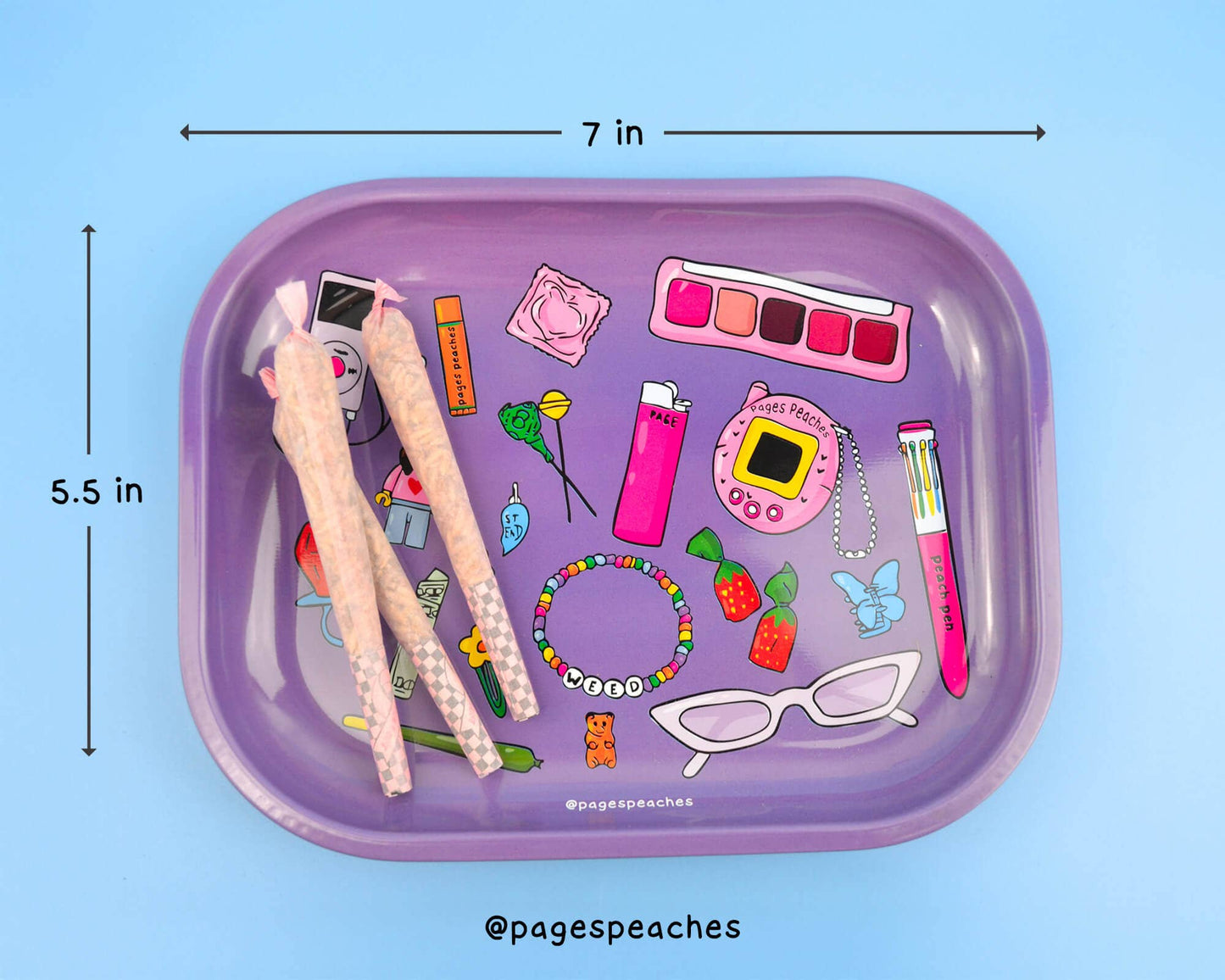 Trinkets Rolling Tray