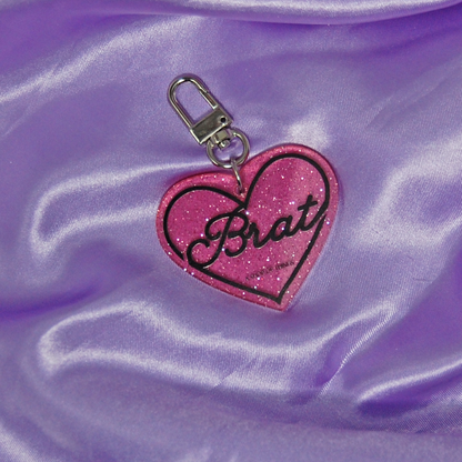 "Brat" Keychain