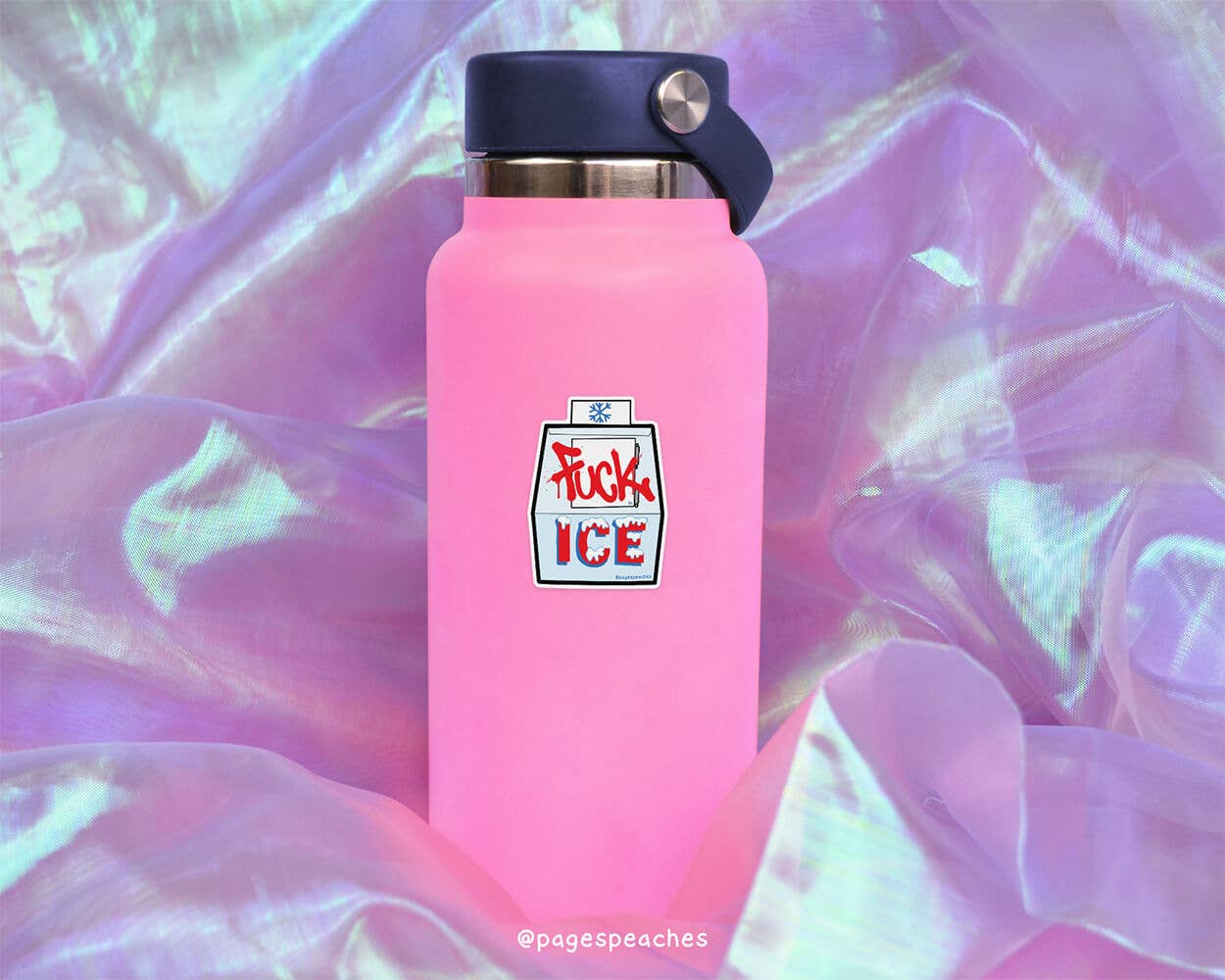 "F*ck ICE" Waterproof Vinyl Sticker