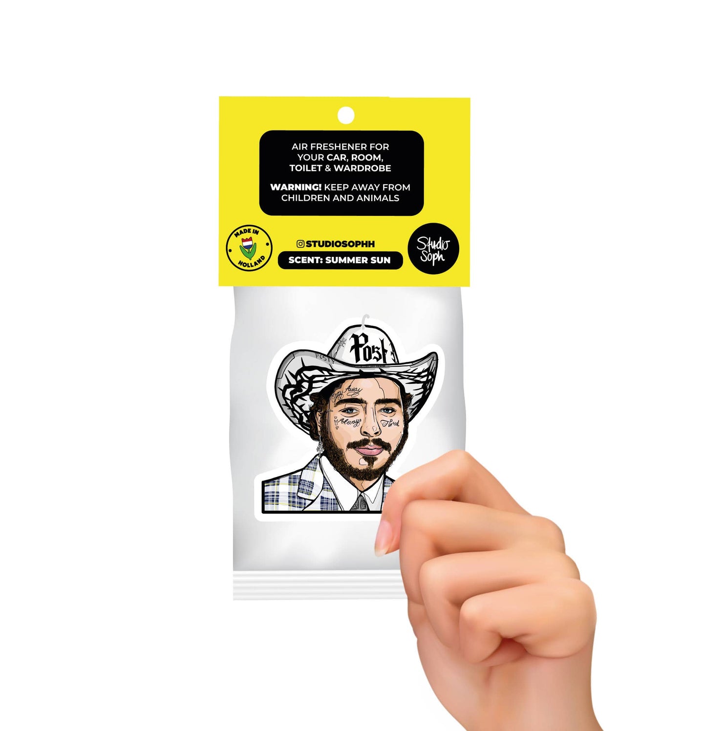 Post Malone "Circles" Air Freshener