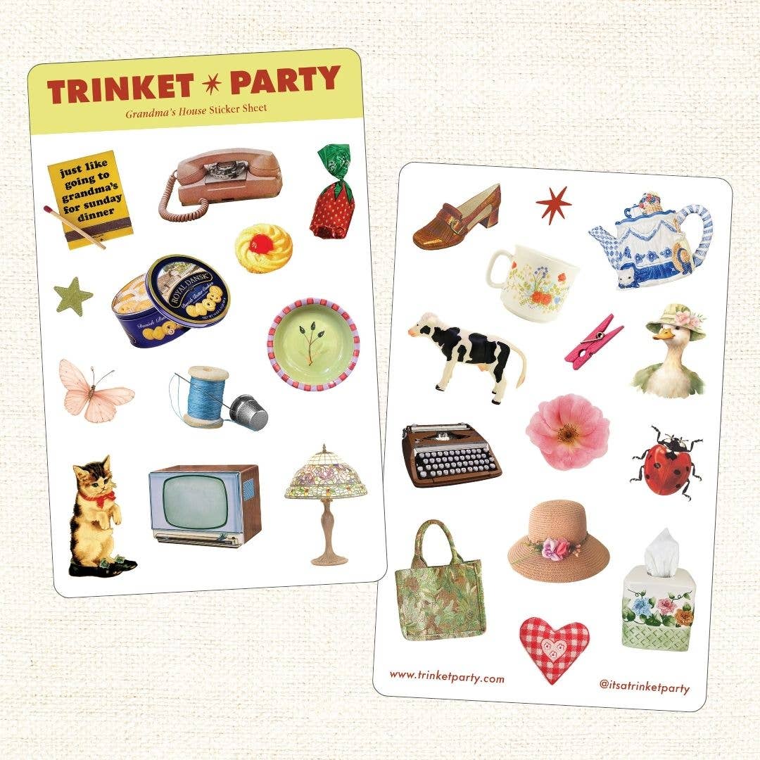 "Grandma's House" Sticker Sheets