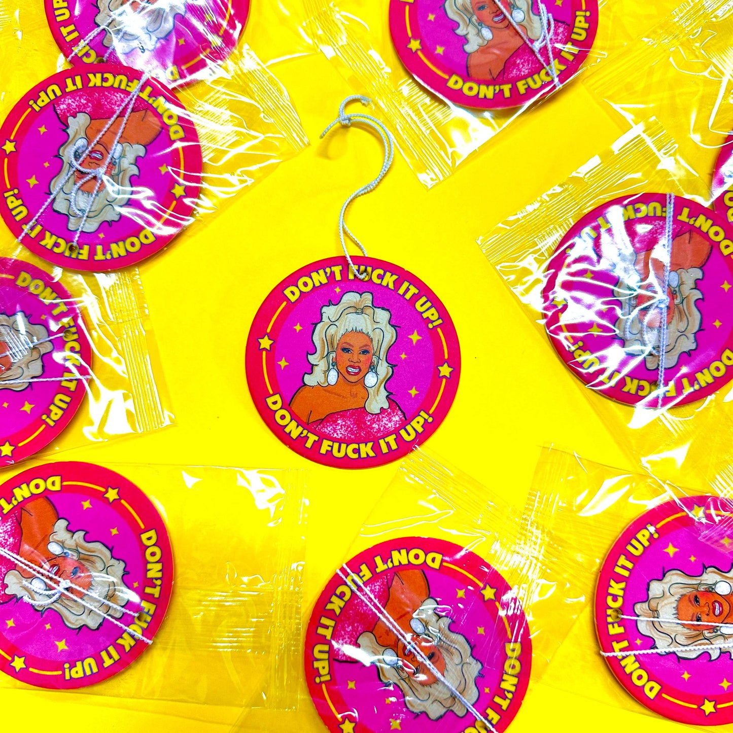 Ru Paul "Don't F*ck It Up!" Drag Queen Air Freshener