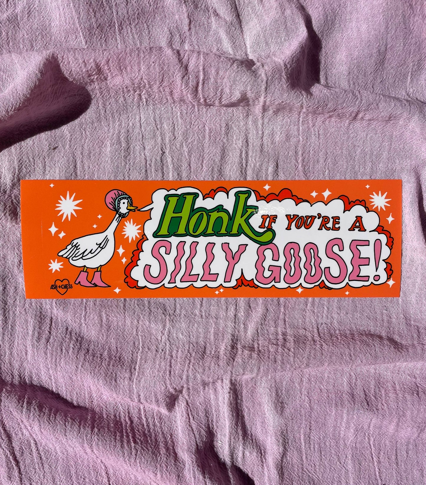 Bumper Sticker - Silly Goose