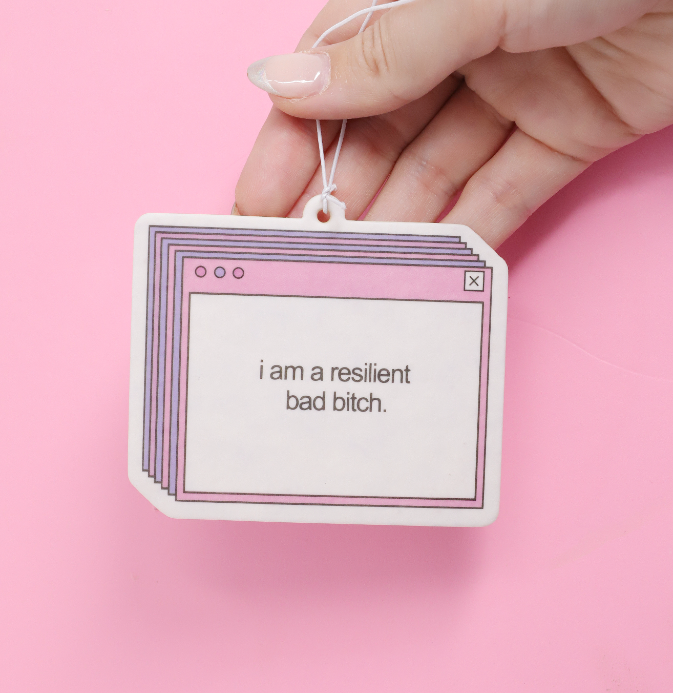 "I Am a Resilient Bitch" Air Freshener